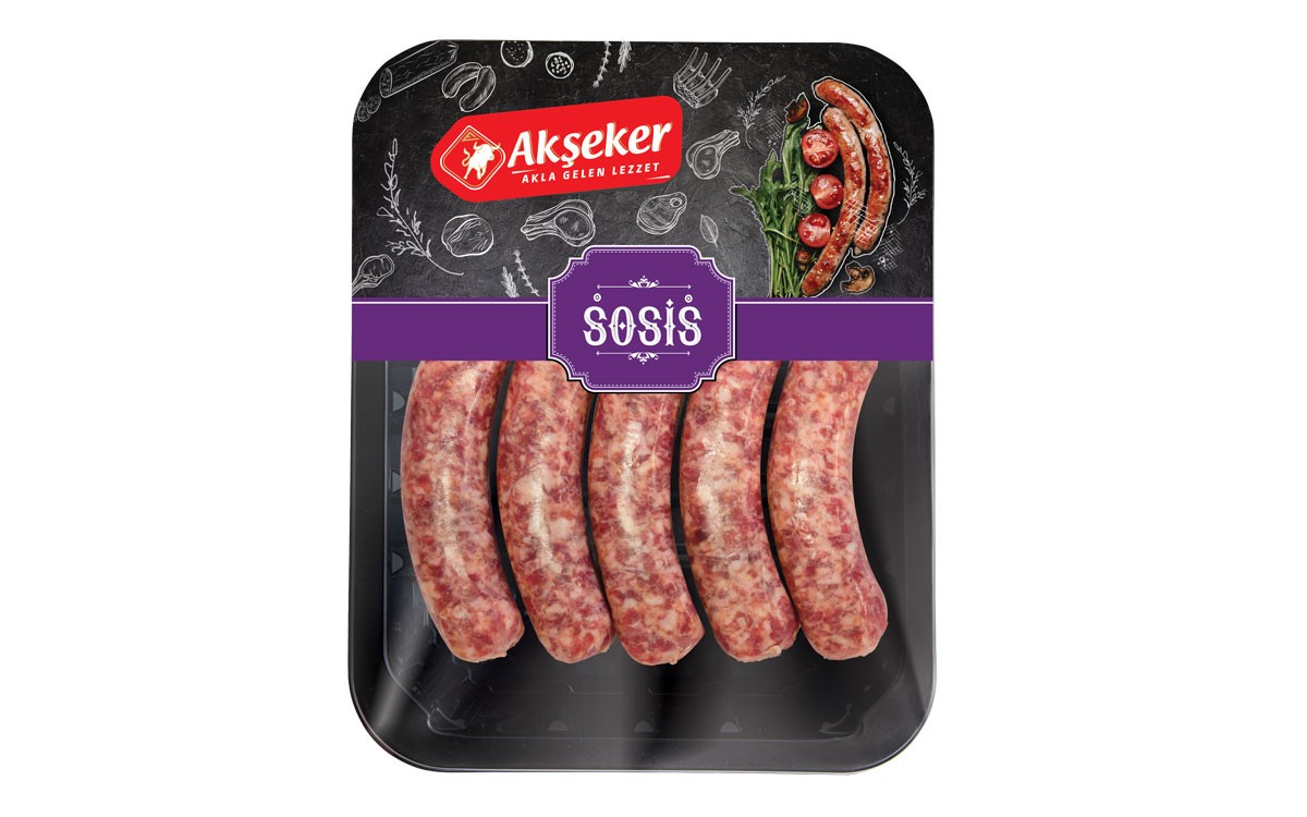 Skin Pack Beef Sausage