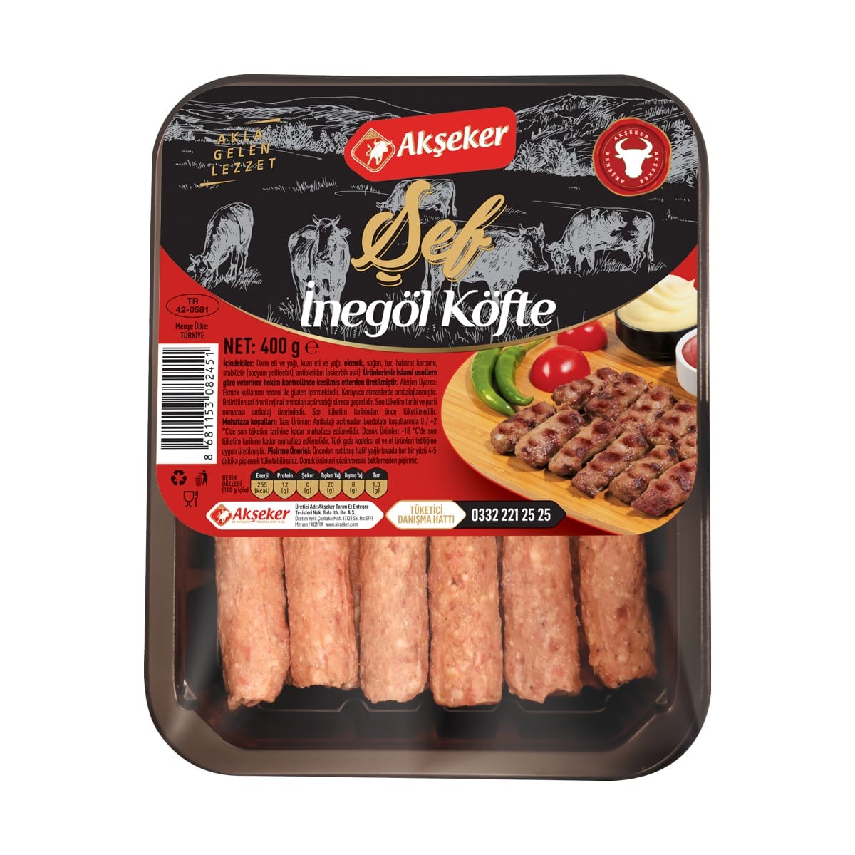 Şef Dana İnegöl Köfte 400g